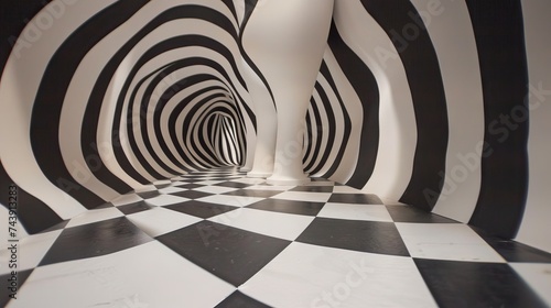 A mind bending optical illusion that challenges perception