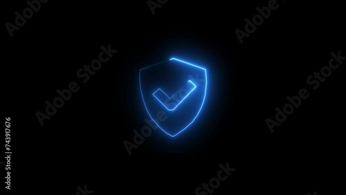 Animation of Security active done