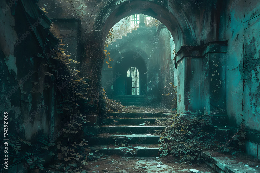 Einsamkeit in der Verlassenheit: Erkundung eines Lost Place Einsamkeit in der Verlassenheit: Erkundung eines Lost Place