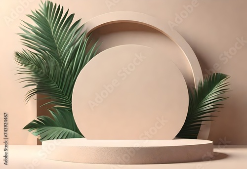 palm tree product display