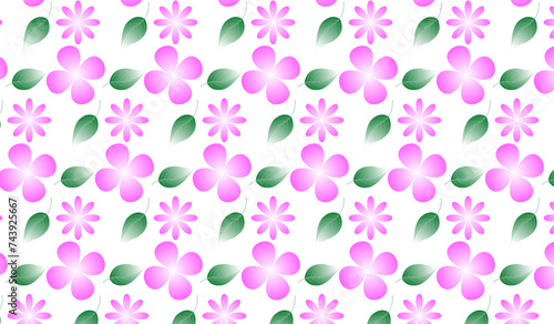 Floral ornamental pattern. Vector illustration for banners, postcards, flyers, textiles, tablecloths