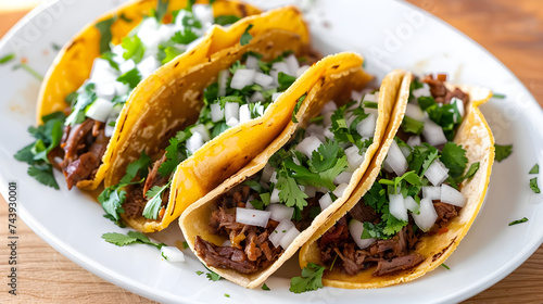 Succulent Beef Barbacoa Tacos with Onions