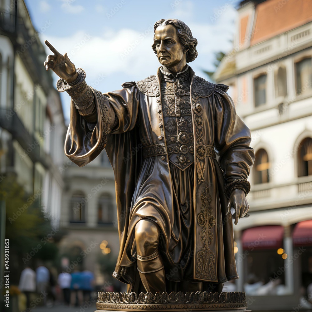 Obraz premium Representative image of Christopher Columbus