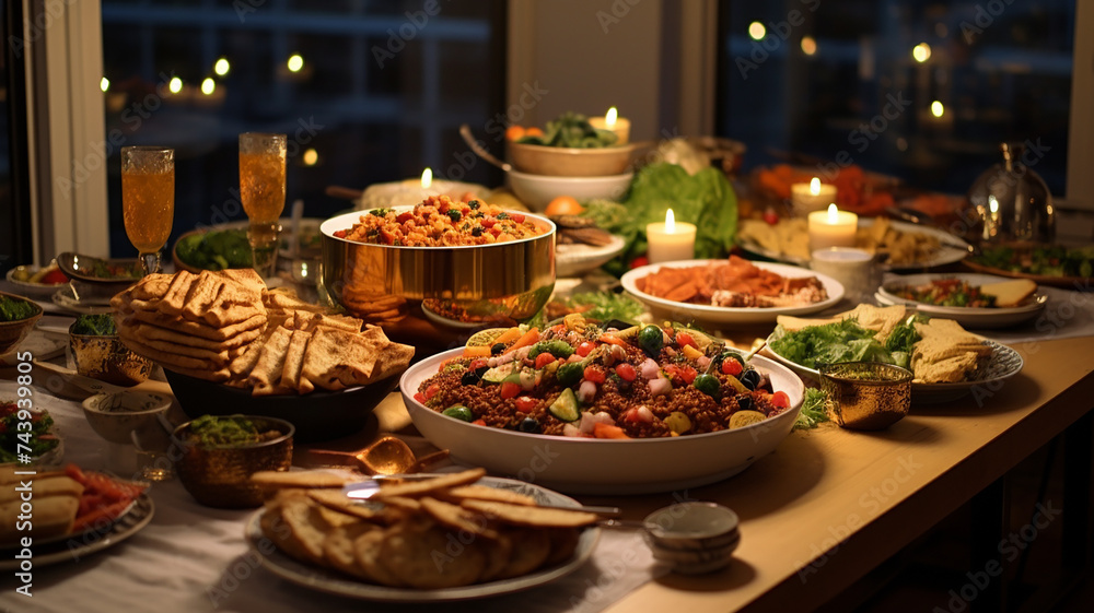 Eid al-Adha dinner celebration