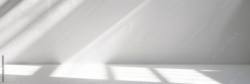 white empty room with shadow window ,white studio background for product presentation white empty room with shadow window ,white studio background for product presentation