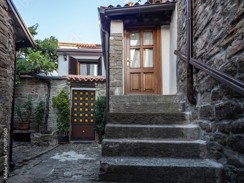 Architecture of old city Motovun, Croatia