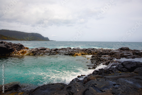 Queens bath on Kauai, Hawaii