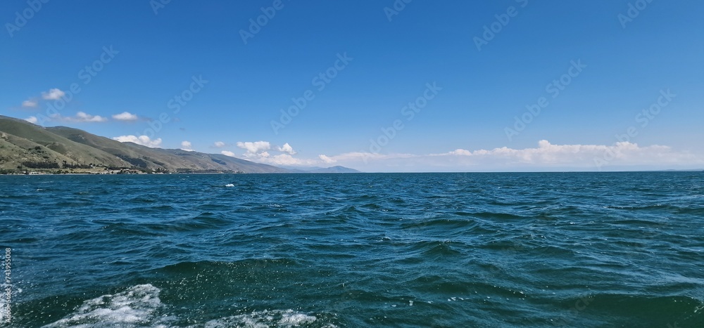 lake sevan in armenia 