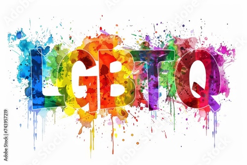 LGBTQ Pride raw umber. Rainbow pine colorful differentiated diversity Flag. Gradient motley colored gender nonbinary LGBT rights parade festival vibrant diverse gender illustration