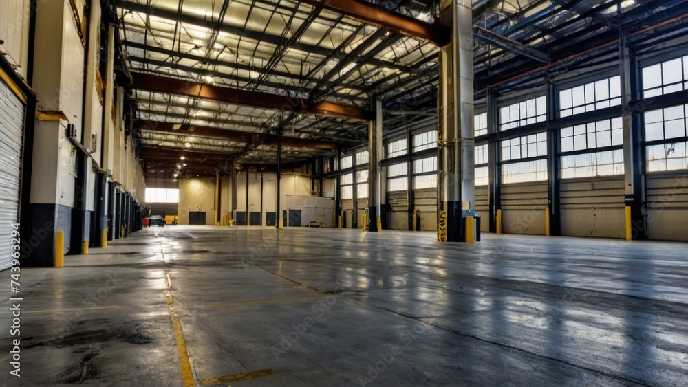 Logistics distribution center retail warehouse, factory warehouse storage Logistics distribution center retail warehouse, factory warehouse storage