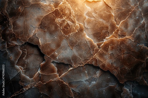 Texture of a vintage brown marble as a background, brown grungy wall Great textures for background