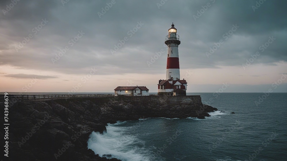 lighthouse on the coast lighthouse is actually a secret prison for a notorious criminal who escapes by using the light 