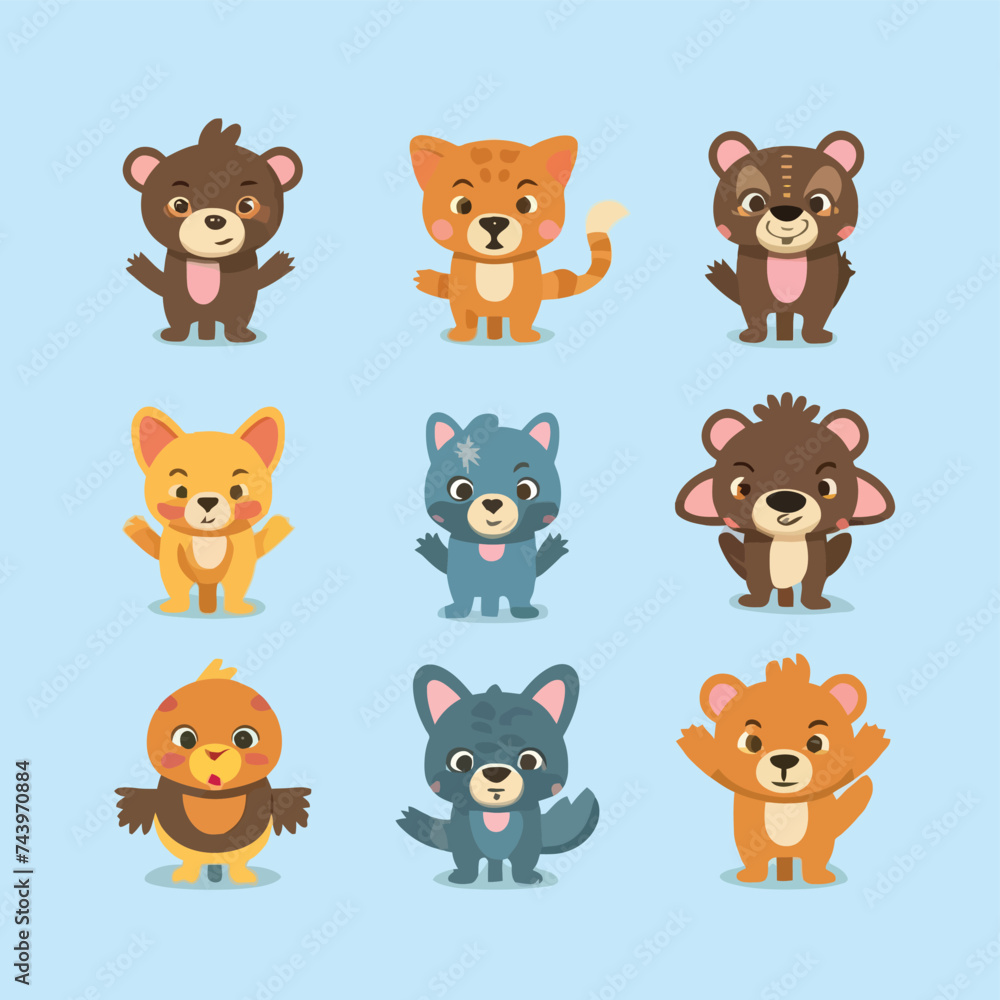 2d vector illustration for learning cartoon character design for letters of the English language
2d vector illustration for learning cartoon character design for letters of the English language