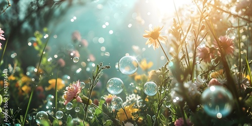 How beautiful the white flowers are blooming the honey bees