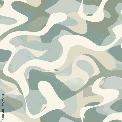 Abstract organic pattern, seamless tile