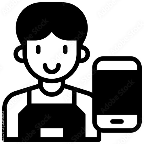 CLERK,shopassistant,professions,jobs,profilesavatar.svg