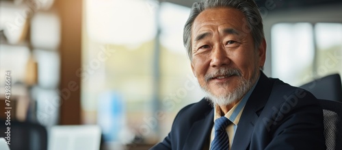 asian leader old man lead g...