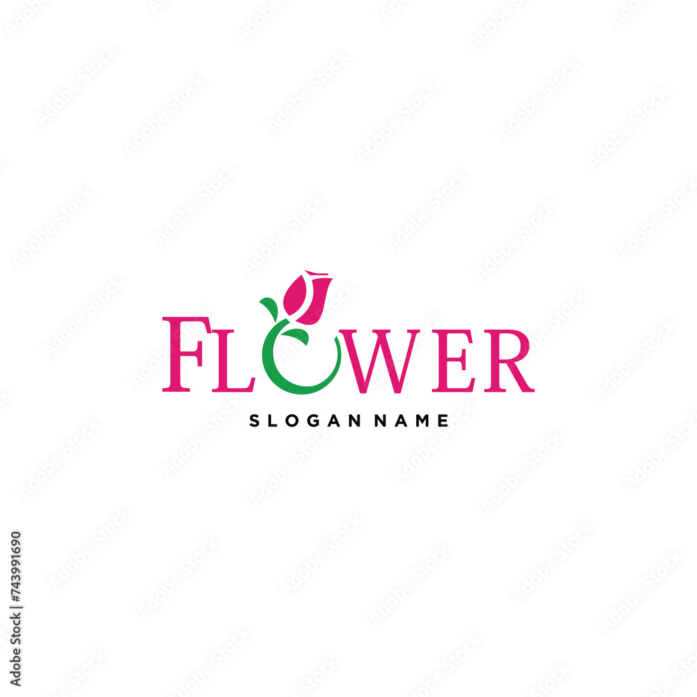 flower logo design flower logo design