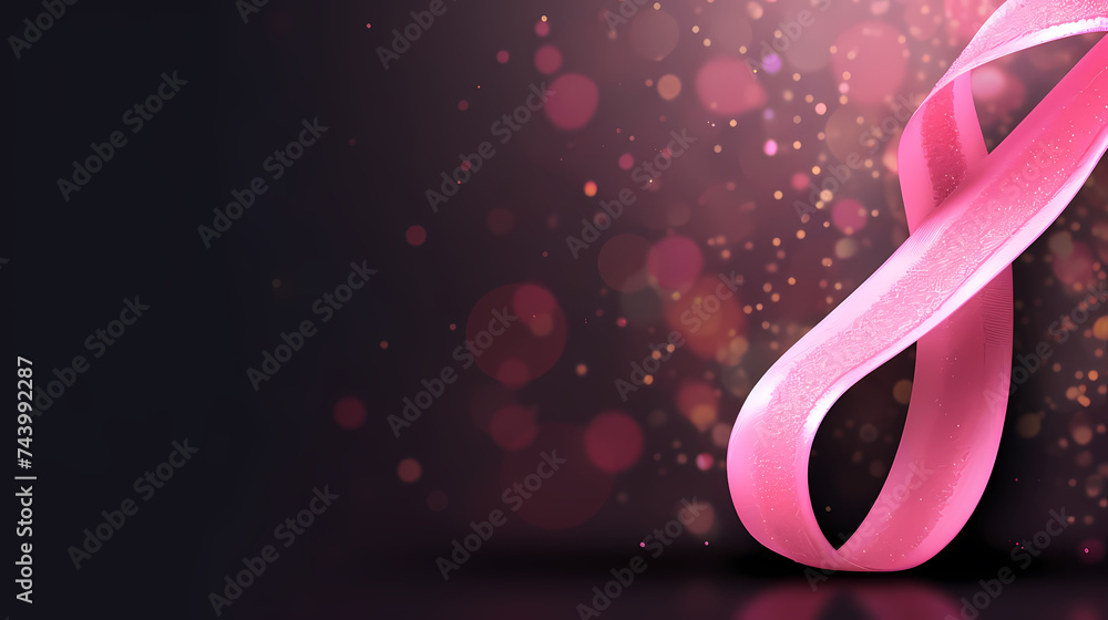 Festive decoration background, ribbons in the background Festive decoration background, ribbons in the background
