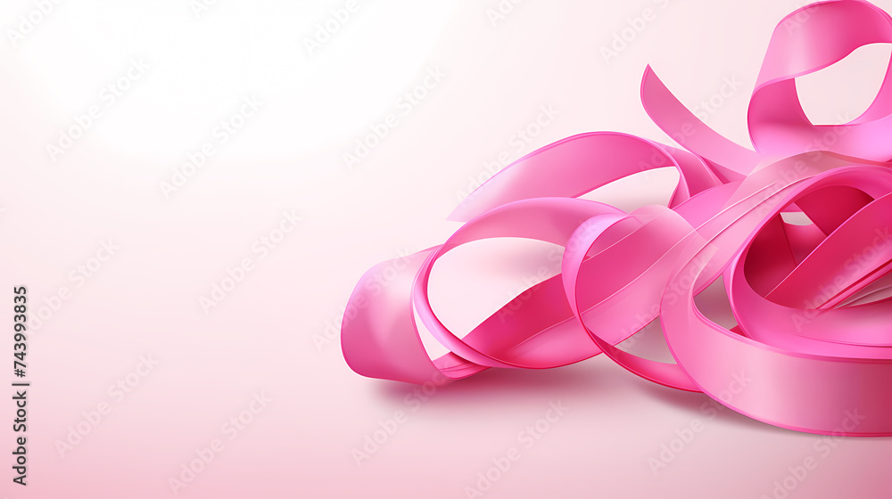 Festive decoration background, ribbons in the background Festive decoration background, ribbons in the background