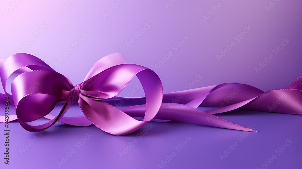 Festive decoration background, ribbons in the background Festive decoration background, ribbons in the background