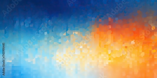 Pixelated abstract colorful background, in the style of atmospheric color washes geometric square rectangles scene