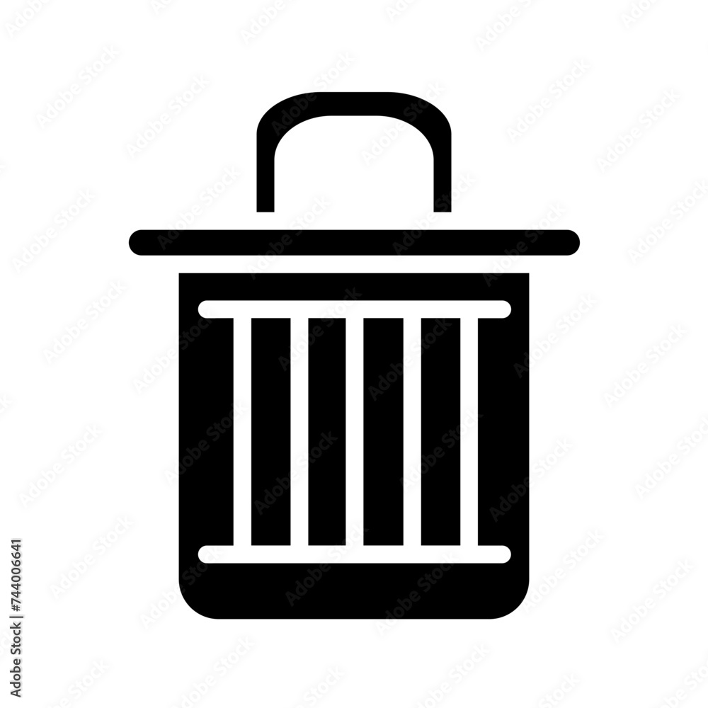 Trash Delete Remove Glyph Icon Trash Delete Remove Glyph Icon