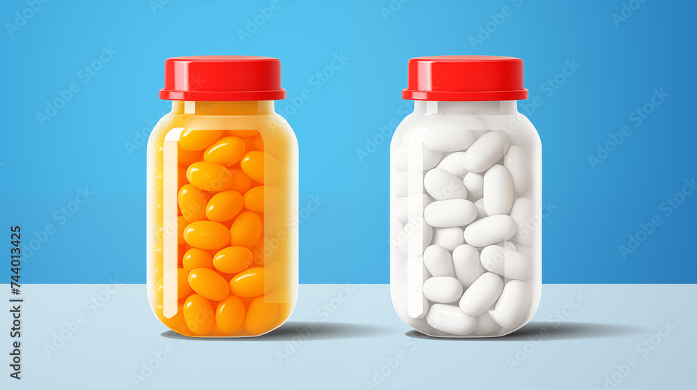 Many more capsules pills in the bottle. Capsules pills resolution product, healthcare concept. Supplement pills in jar
Many more capsules pills in the bottle. Capsules pills resolution product, healthcare concept. Supplement pills in jar