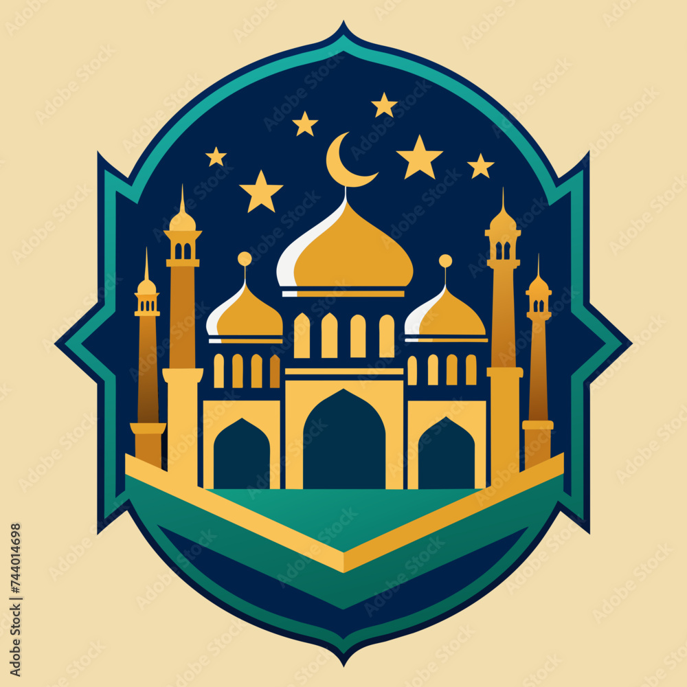 Islamic Ramadan logo 