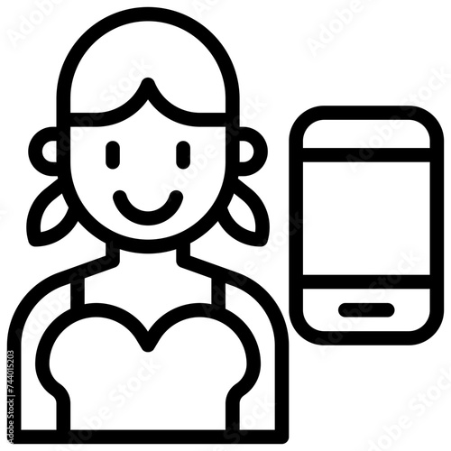 TEENAGER,profiles avatar,long hair,feminine,avatars.svg