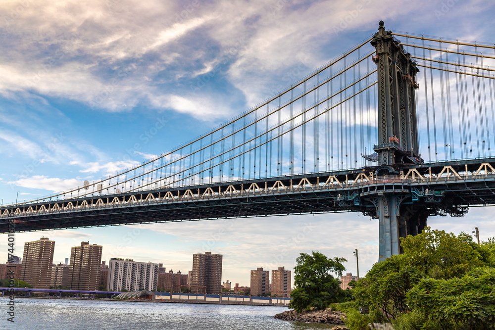 Fototapeta premium Manhattan Bridge in New York