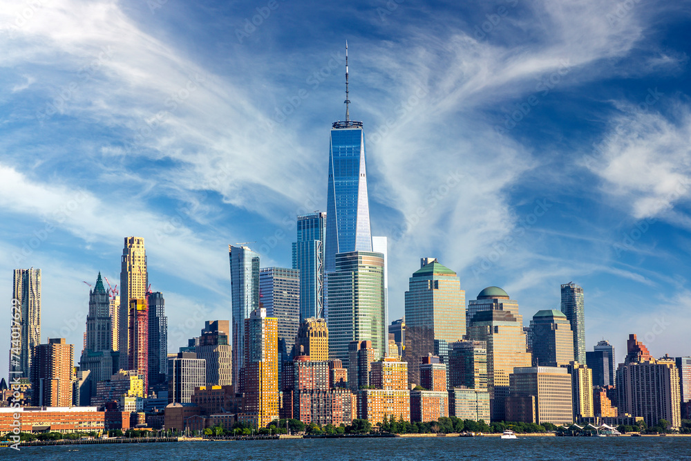 Obraz premium Manhattan cityscape in New York