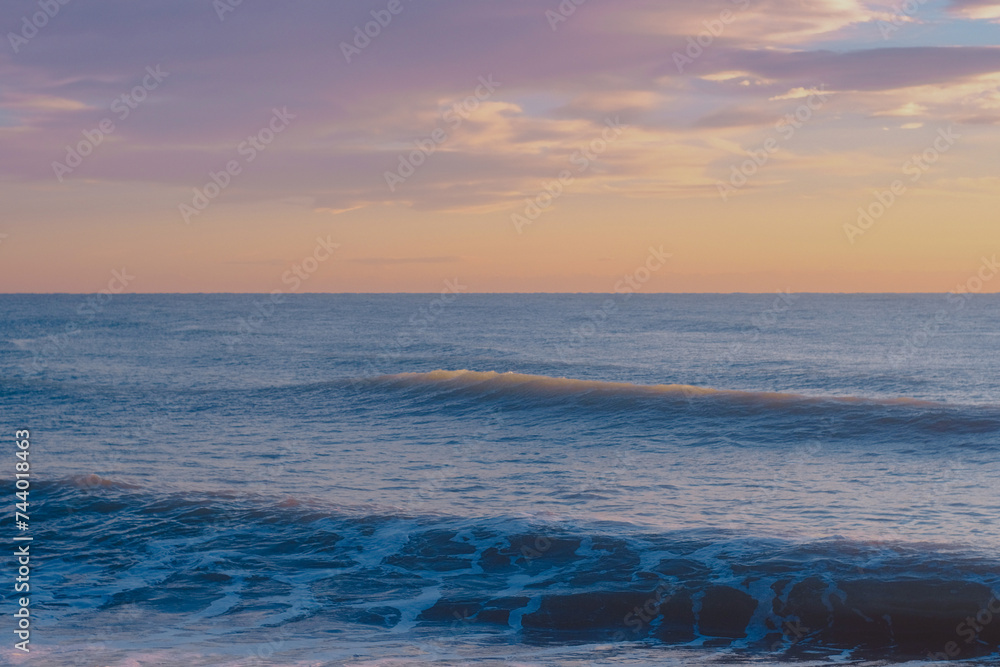 Fototapeta premium sunset over the sea