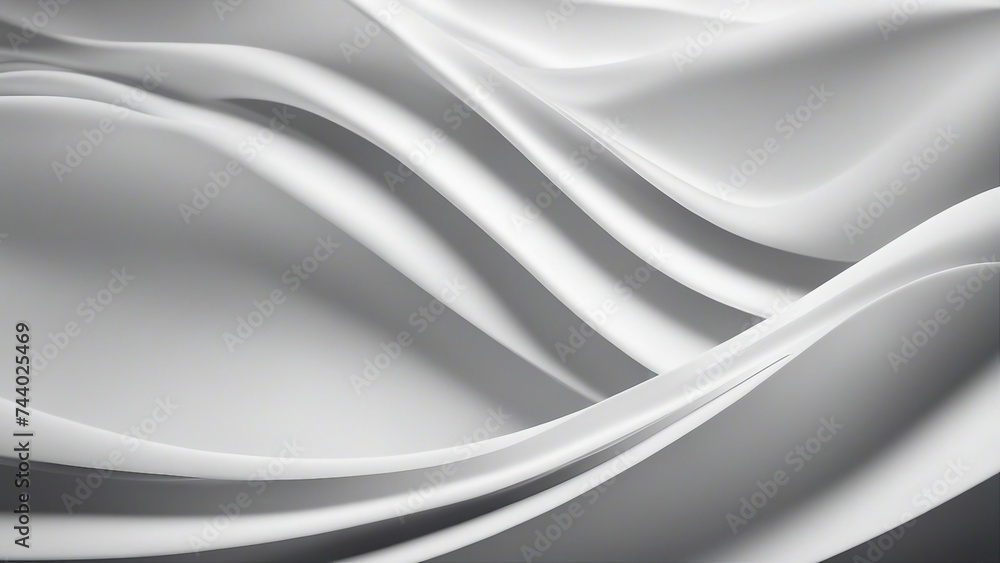 Obraz premium abstract background white silk fabric background