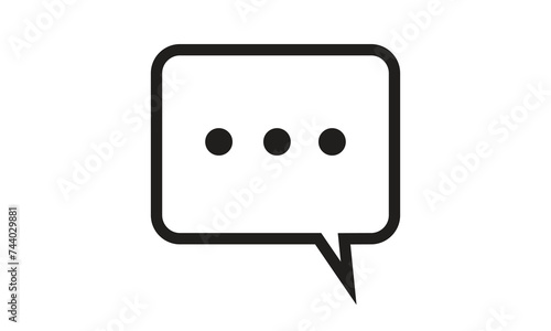 black and white background bubble icon