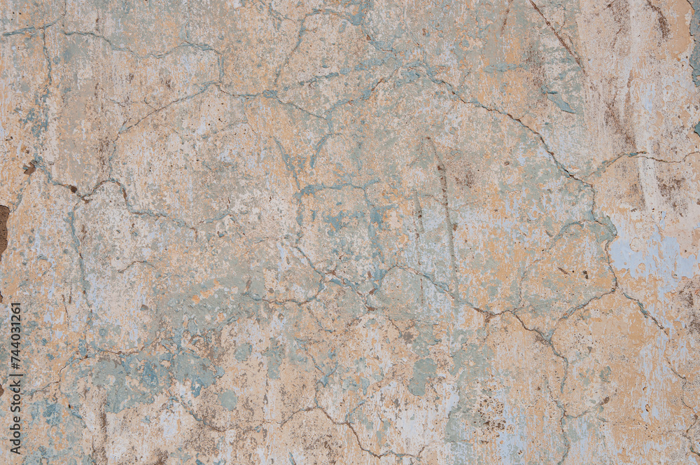 Old weathered cracked plaster wall Old weathered cracked plaster wall