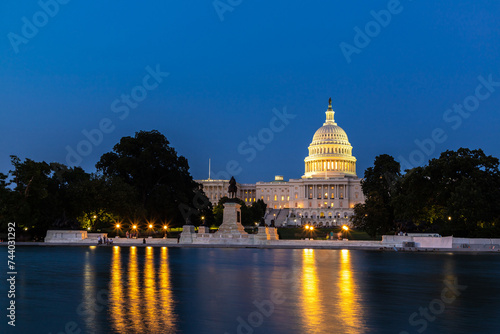 The United States Capitol building photo
