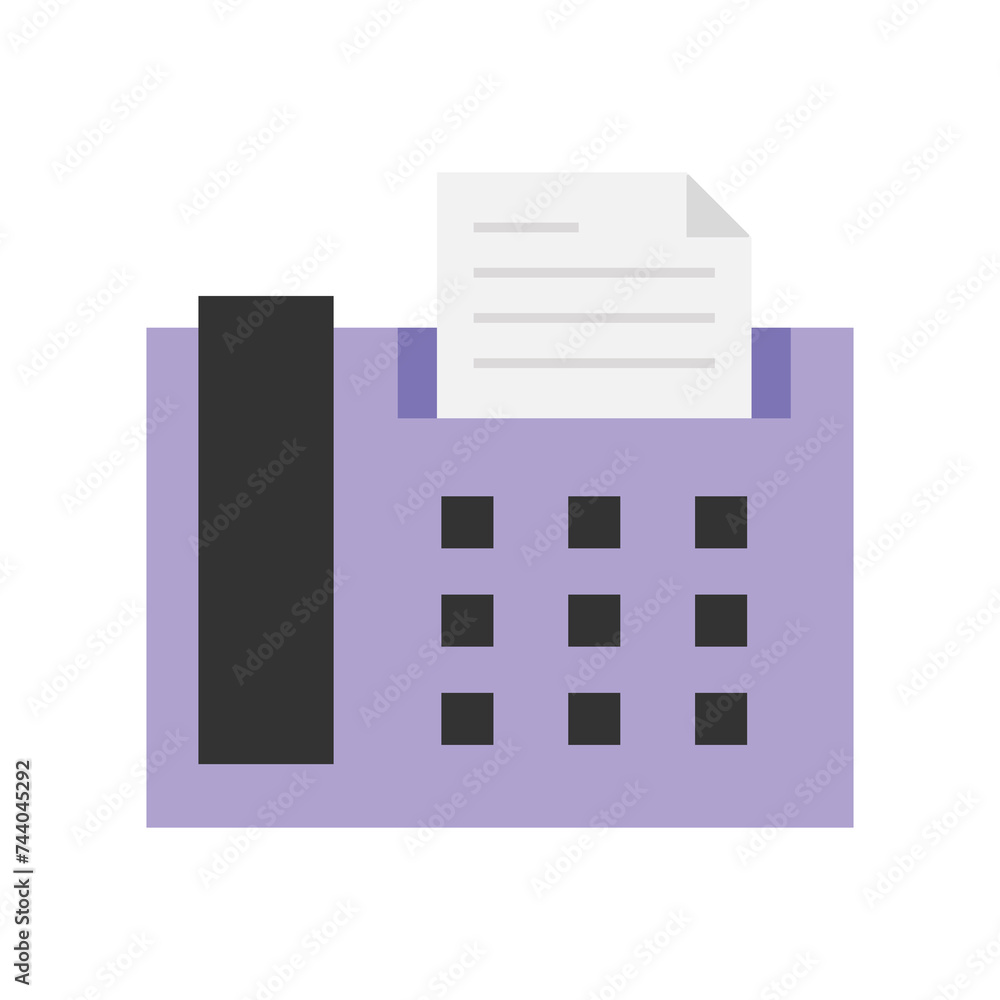 Fax icon for your UI designs Fax icon for your UI designs