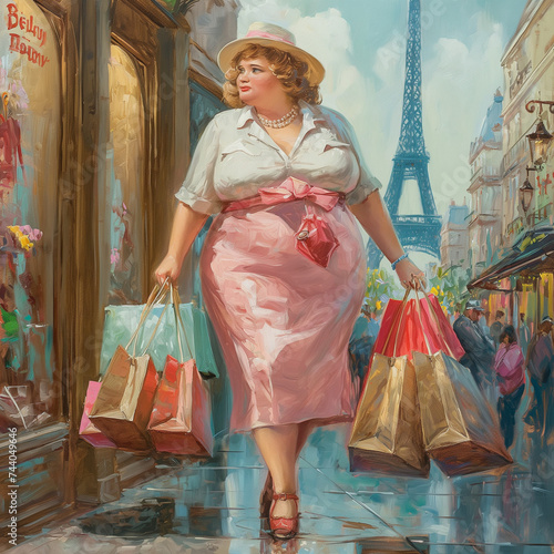 Buxom Betty in Paris 2