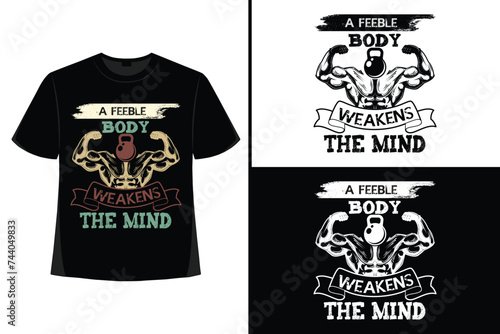 Gym quote, Gym t-shirt design, fitness t-shirt design, vector t-shirt design, gym or fitness, Gym t-shirt, Vector typography gym t-shirt design for fitness lovers