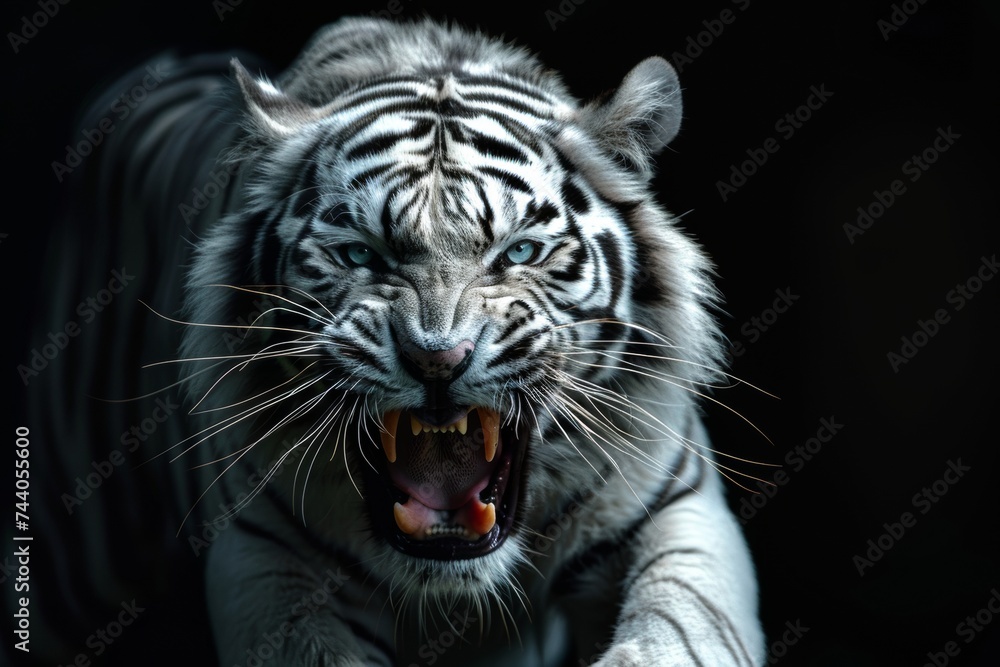 Fototapeta premium portrait of a bengal tiger