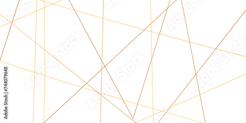 Abstract golden diagonal lines and luxury elegant pattern background .random chaotic line and creative geometric shape background .modern technology premium line on transparent background .