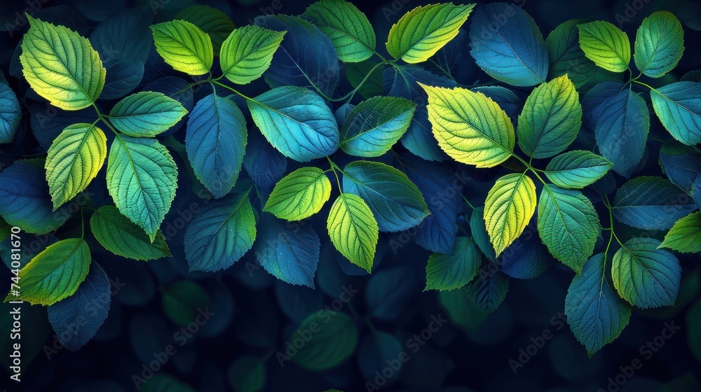 a close up of a bunch of leaves with green and yellow leaves on the top of the leaves and the bottom of the leaves on the bottom of the leaves. a close up of a bunch of leaves with green and yellow leaves on the top of the leaves and the bottom of the leaves on the bottom of the leaves.