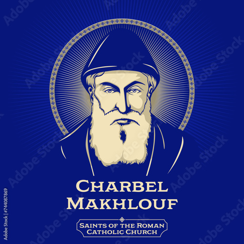 Saints of the Catholic Church. Charbel Makhlouf (1828-1898) born Youssef Antoun Makhlouf and venerated as Saint Charbel, was a Maronite monk and priest from Lebanon.