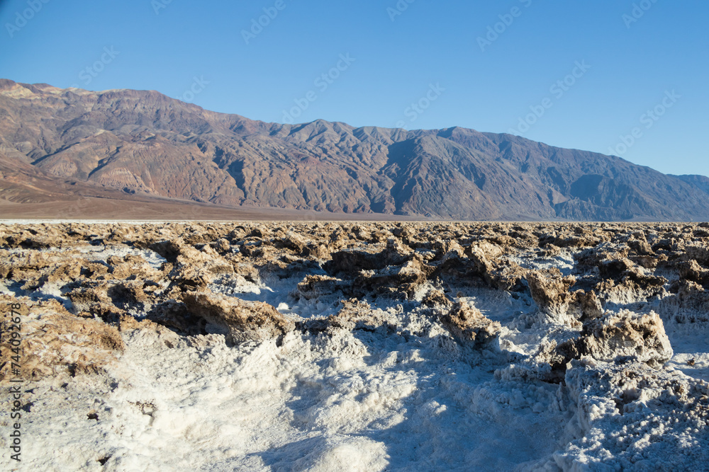 Devil's Golf Course in Death Valley National Park, Death Valley, California

