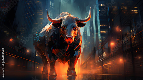 the bull and the city