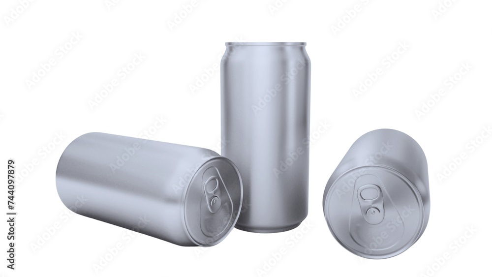 Energy drink soda can mockup template isolated on white background. Wet metal aluminum beverage drink can cutout, clipping path Energy drink soda can mockup template isolated on white background. Wet metal aluminum beverage drink can cutout, clipping path