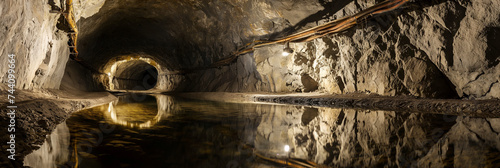 gold mine interior