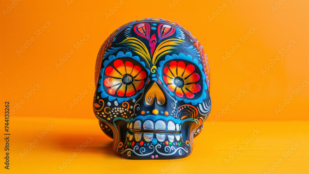 Viva la Calavera! A Mexican Sugar Skull Blooms with Cinco de Mayo Spirit Viva la Calavera! A Mexican Sugar Skull Blooms with Cinco de Mayo Spirit