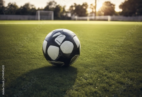 soccer, game, ball, field, grass, sport, empty, competition, football, play, green, area, texture, championship, match, background, waiting, photo